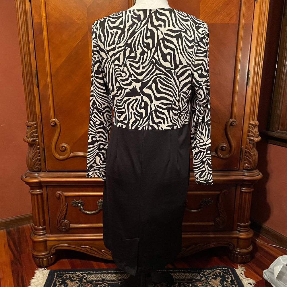 "Bfa Classics" Cowl Neck Dress View 4